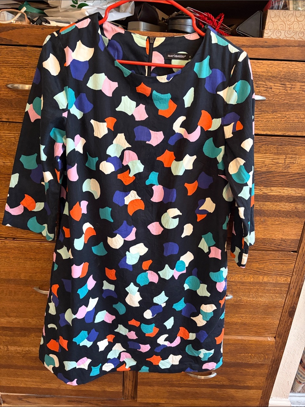 Marimekko shift dress BIAK KONFETTI Size 38